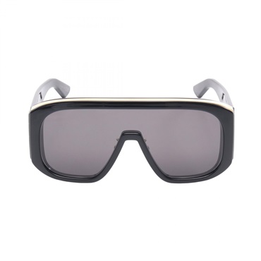 Dior Graphique M2U Sunglasses DGRHM2UXR10A0 Plastic Gold Plated Black Used Women