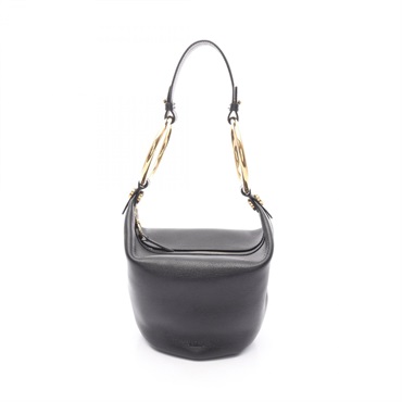 Chloe Shoulder Bag CHC25SS618O37001 leather Black NEW Women GHW