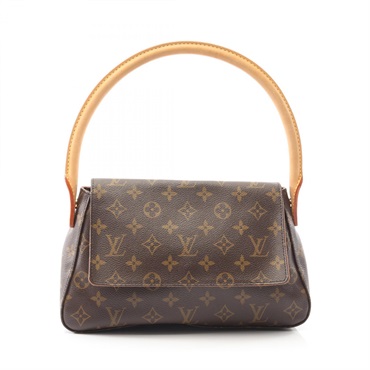 LOUIS VUITTON Mini Looping Shoulder Handbag M51147 Monogram canvas Used Women LV