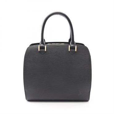 LOUIS VUITTON Pont Neuf Tote Handbag M52052 Epi leather Black Noir Used Women LV