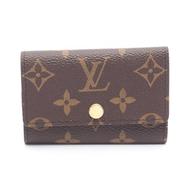 LOUIS VUITTON Multicles 6 key holder case M62630 Monogram canvas Used unisex LV