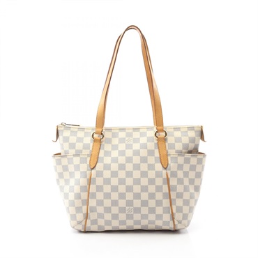 LOUIS VUITTON Totally PM Shoulder Tote Bag N51261 Damier Azur canvas Used Women