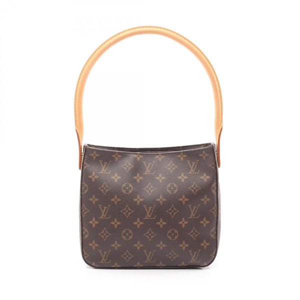 LOUIS VUITTON Looping MM Shoulder Handbag M51146 Monogram canvas leather Used LV