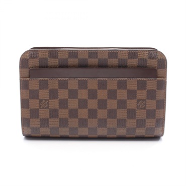 LOUIS VUITTON Saint Louis Business Clutch bag N51993 Damier Ebene leather Used