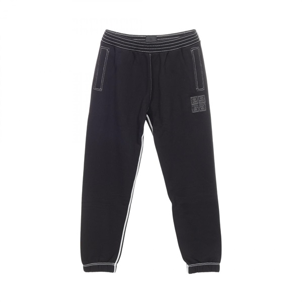 GIVENCHY 4G logo Pants BM51DA3YPQ004M cotton Black Size M NEW mens