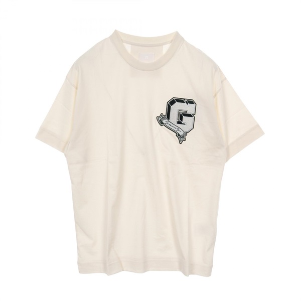 GIVENCHY T-shirt #L short sleeves BM71MG3YPD272L cotton Beige NEW mens