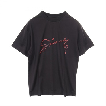 GIVENCHY T-shirt short sleeves BM71MG3YQ4001M cotton Black NEW mens