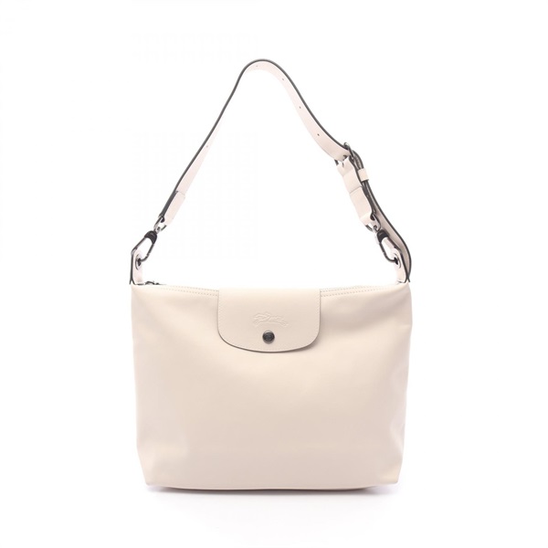 Longchamp Le Pliage Extra M Hobo Shoulder Bag 10189987555 leather Beige NEW