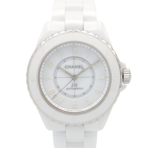 CHANEL J12 Phantom Wrist Watch H6186 Automatic Ceramic Used Mens