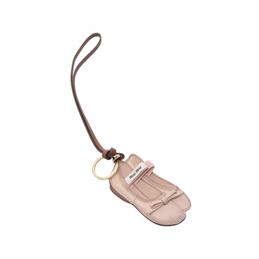 Miu Miu MIU BULLET charm 5TL5332CUMF0NZ22 leather Pink Brown NEW Women
