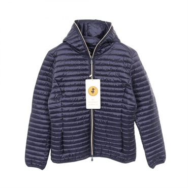 SAVE THE DUCK Down jacket D33620WIRIS1890010L Nylon Navy #4/L NEW Women