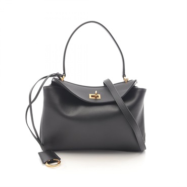 BALENCIAGA Rodeo Small Shoulder Handbag 7897792AA4V1000 leather Black NEW Women