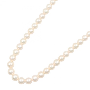TASAKI Akoya Pearl Necklace Silver925 White 43.5㎝ Used