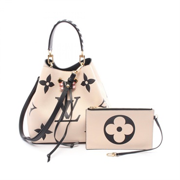 LOUIS VUITTON Neonoe LV Crafty Shoulder Handbag M56889 Monogram empreinte Used