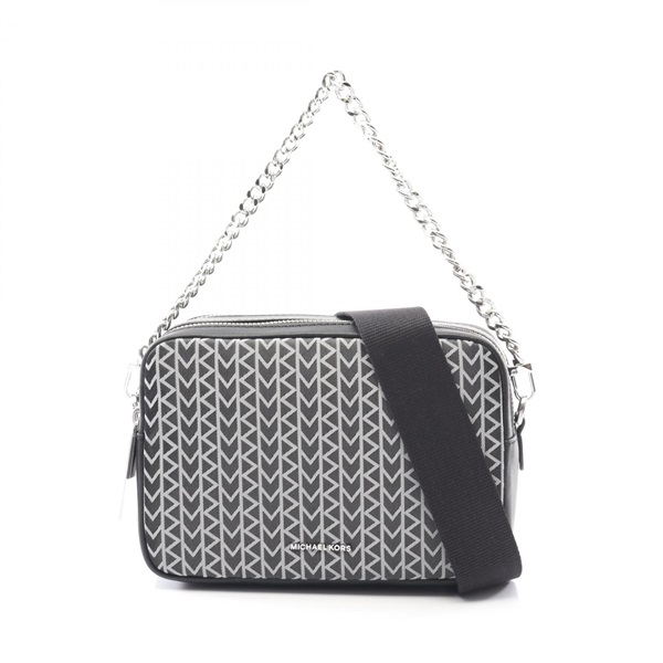 Michael Kors BRYANT camera chain shoulder crossbody Handbag 32T5SYTC6O1 canvas