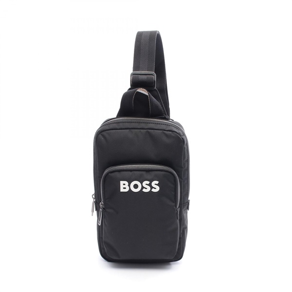 BOSS Catch 3.0 Monostrap Waist bag Crossbody HG50548221001 Nylon Black NEW mens