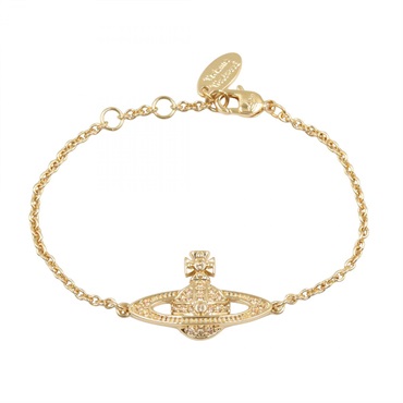 Vivienne Westwood Bracelet 61020051R121 Brass GHW NEW Women