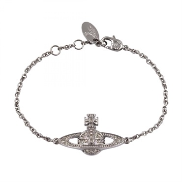 Vivienne Westwood Bracelet 61020051S108 Brass Silver NEW Women