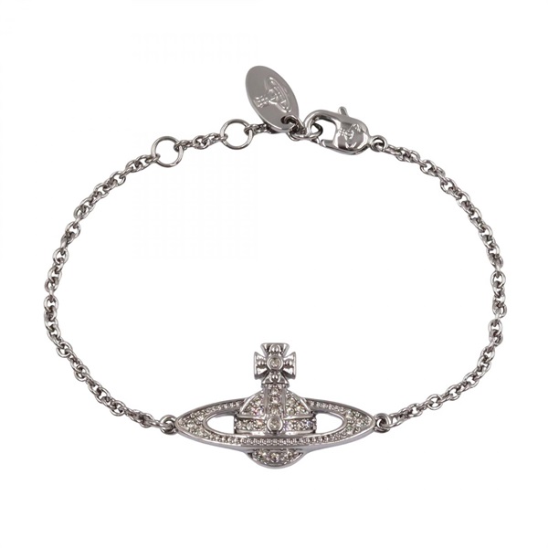 Vivienne Westwood Bracelet 61020051S108 Brass Silver NEW Women