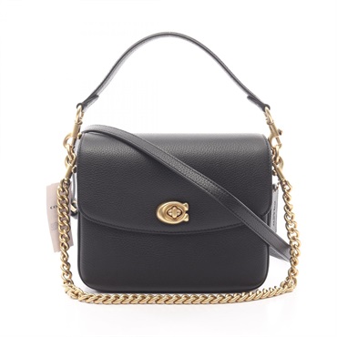 COACH Cassie 19 Crossbody chain shoulder Handbag 88346B4BK leather Black NEW