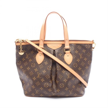 LOUIS VUITTON Palermo PM Tote Handbag M40145 Monogram canvas Used Women LV