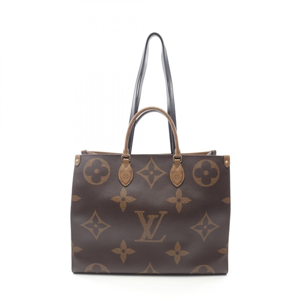 LOUIS VUITTON On-the-go GM Shoulder Bag M45320 Monogram Giant Reverse Used Women