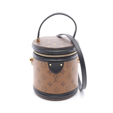 LOUIS VUITTON Cannes vanity crossbody Handbag M43986 Monogram Reverse brown used