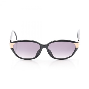 Christian Dior sunglasses eyewear 2906A90 Plastic Gold Plated Black Used Women