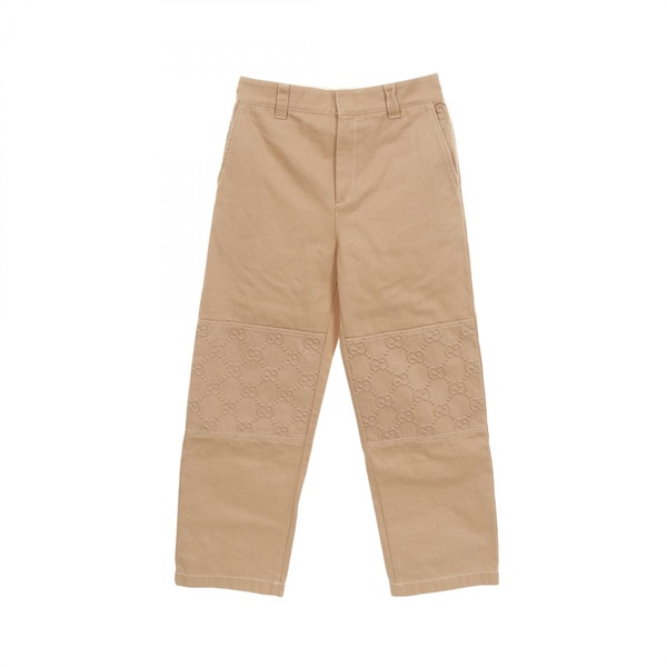 GUCCI GG pattern organic denim pants #44 Denim cotton Beige Used mens