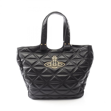 Vivienne Westwood TALITHA Tote Bag S4D010003WL008J002 leather Black Used Women