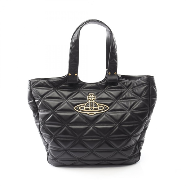 Vivienne Westwood TALITHA Tote Bag S4D010003WL008J002 leather Black Used Women