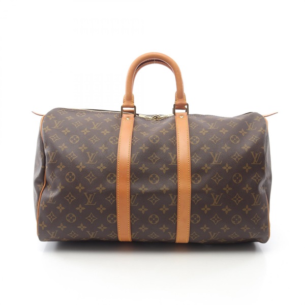 LOUIS VUITTON Keepall 45 Hand bag M41428 Monogram canvas Brown Used unisex LV