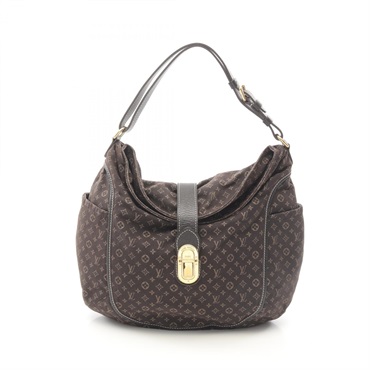 LOUIS VUITTON Romance Shoulder Bag M56699 Monogram idylle Brown Used Women LV