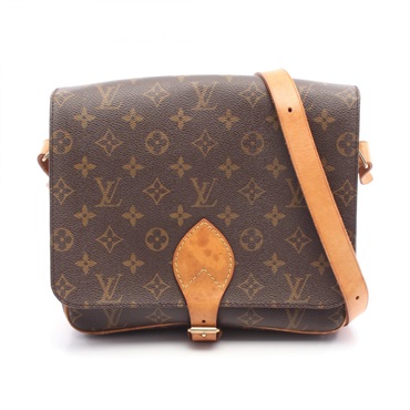 LOUIS VUITTON Cartouchiere GM Shoulder Bag M51252 Monogram canvas Used crossbody
