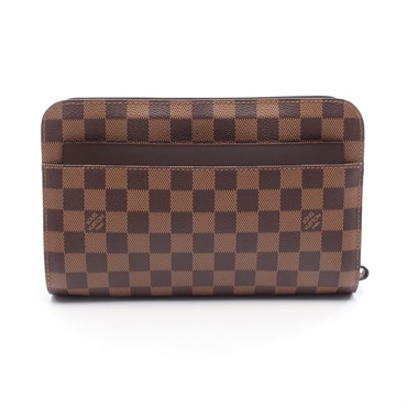 LOUIS VUITTON Saint Louis business clutch bag N51993 Damier Ebene canvas Used