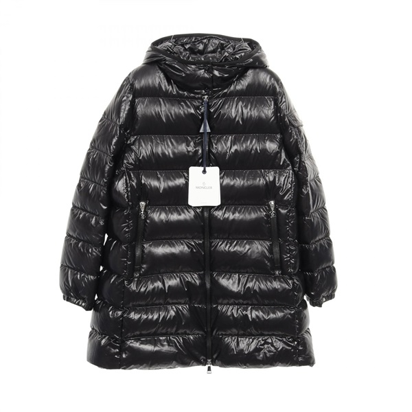 MONCLER COURCELLES Down Jacket with Hood 1C00002597Z89992 Nylon Blk #2 NEW Women