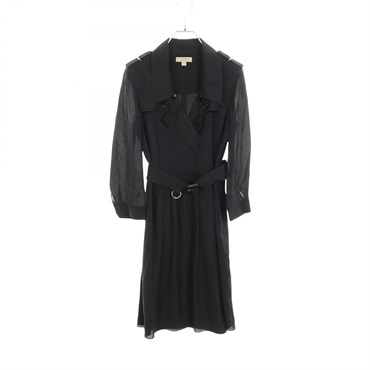BURBERRY Dress silk Black Used Women size US6