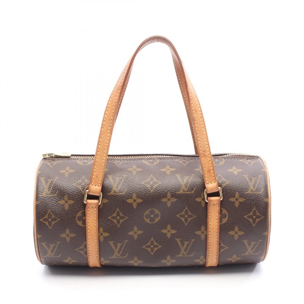 LOUIS VUITTON Papillon 26 Handbag M51386 Monogram Canvas Leather Used LV