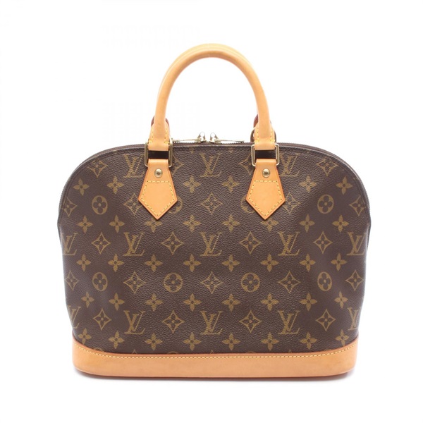 LOUIS VUITTON Alma PM Handbag M51130 Monogram canvas leather Brown Used LV