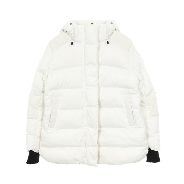 CANADA GOOSE ALLISTON Down JACKET Coat Nylon White Used Women #XL