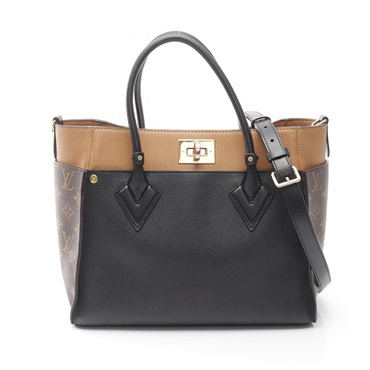 LOUIS VUITTON On My Side MM Shoulder Handbag M53823 Monogram leather Used Women