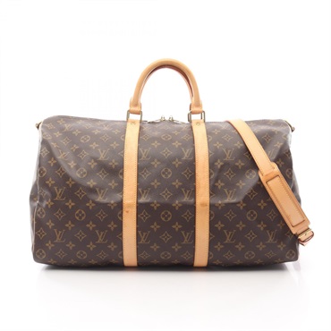 LOUIS VUITTON Keepall Bandouliere 50 Shoulder Hand bag M41416 Monogram Used LV