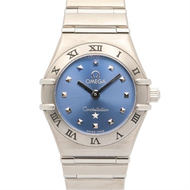 OMEGA Constellation Mini Wrist Watch 1562.81 Quartz Stainless Steel Used Women