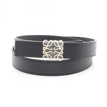 LOEWE reversible Anagram Belt E821Z26X08120690 leather Black Black NEW Women