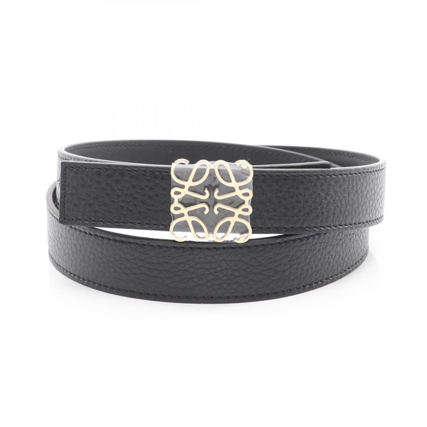LOEWE reversible Anagram Belt E821Z26X08120690 leather Black Black NEW Women