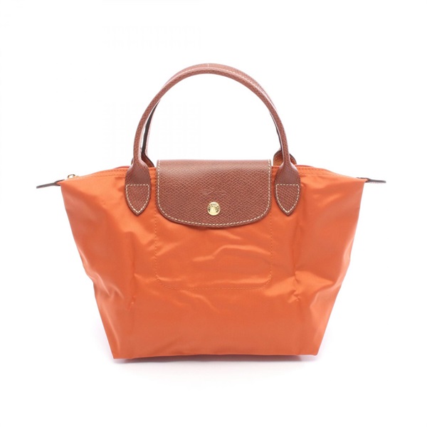 Longchamp Le Pliage S Tote Bag 1621089P97 S canvas leather Brown NEW Women