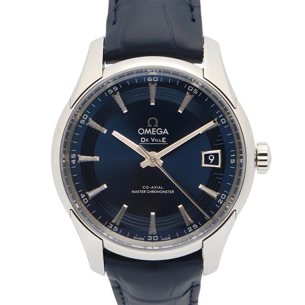 OMEGA De Ville Hour Vision Wrist Watch Automatic winding SS leather NEW mens