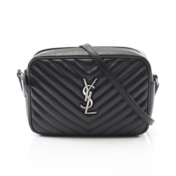 SAINT LAURENT PARIS LOU Monogram camera crossbody Shoulder Bag 761554 leather BK