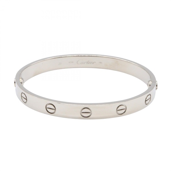 CARTIER Love Bracelet B6067617 18KWG White Gold Used Women