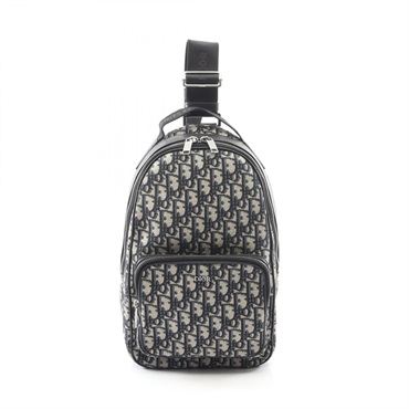 Christian Dior Rider Sling Oblique Jacquard Waist Crossbody bag canvas Used